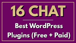 Read more about the article 16 Best Live Chat WordPress Plugins (Free + Paid)